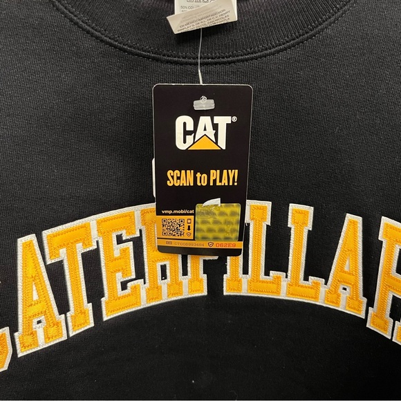 Caterpillar Crewneck Sweater Official Licensed Apparel - Picture 3 of 4